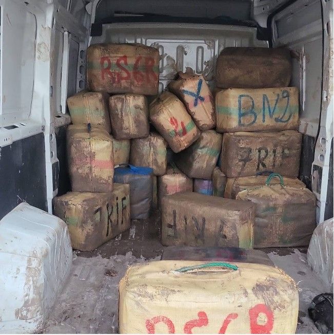 Alijo de droga intervenido 