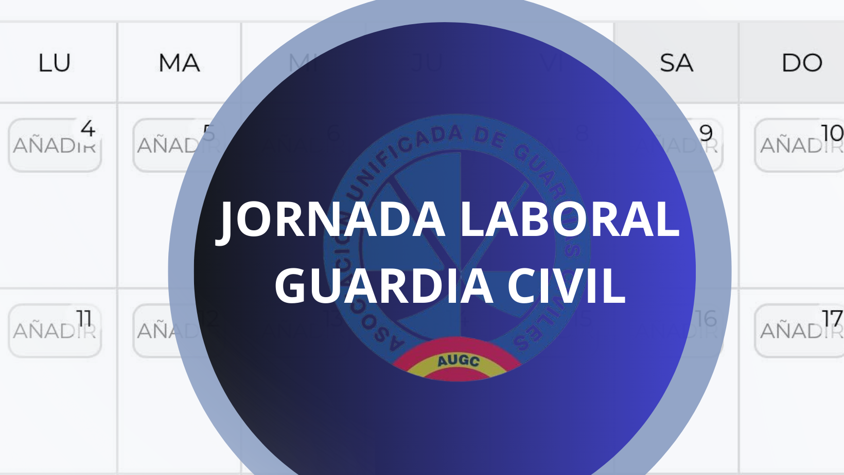 Turnos en la Guardia Civil