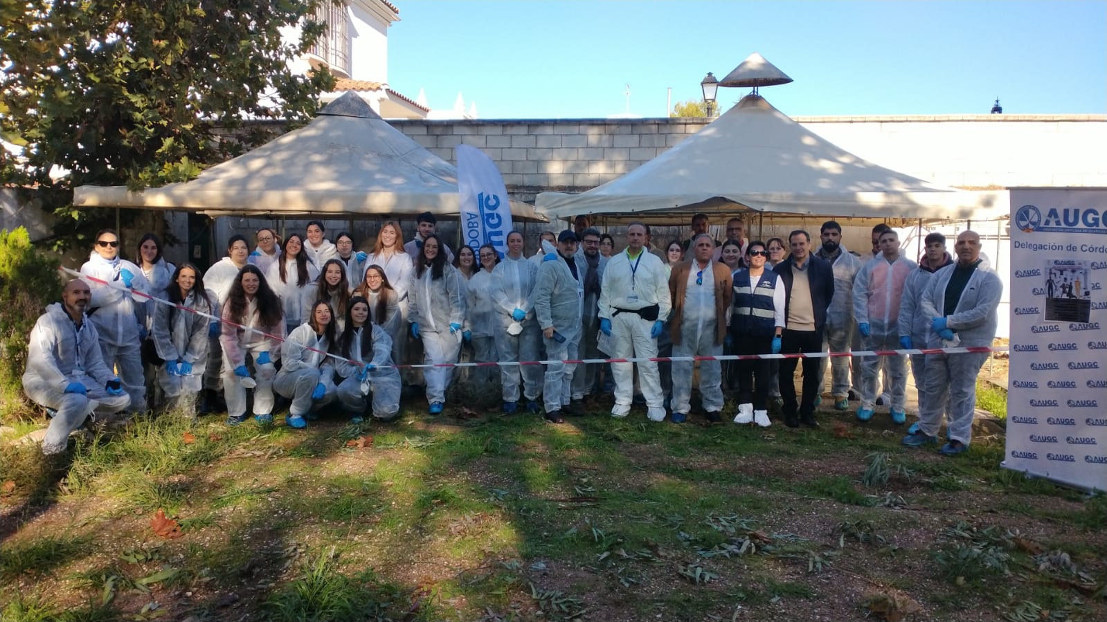 AUGC organiza en Córdoba un curso de investigación y reconstrucción de la escena del crimen.