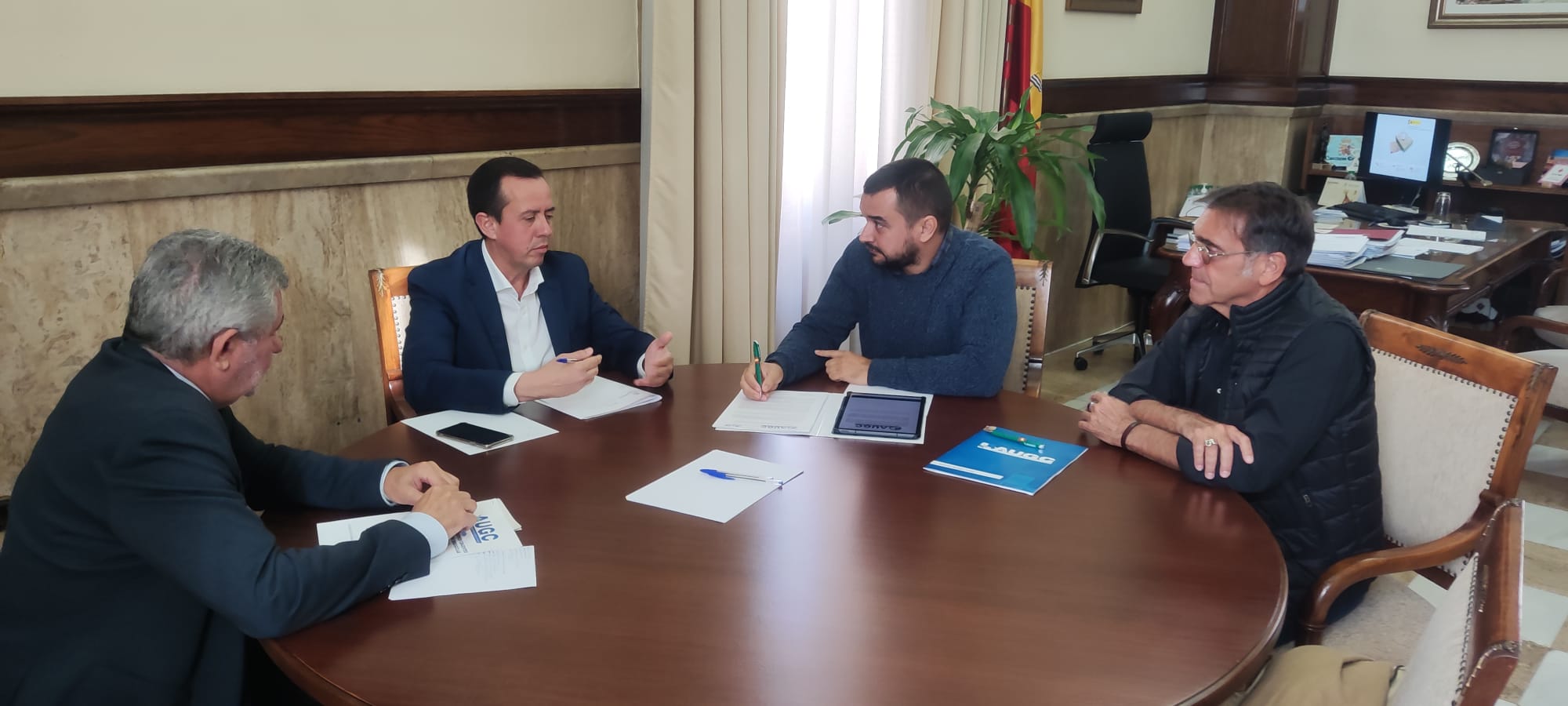 Reunión AUGC ALMERIA con subdelegado de Gobierno.