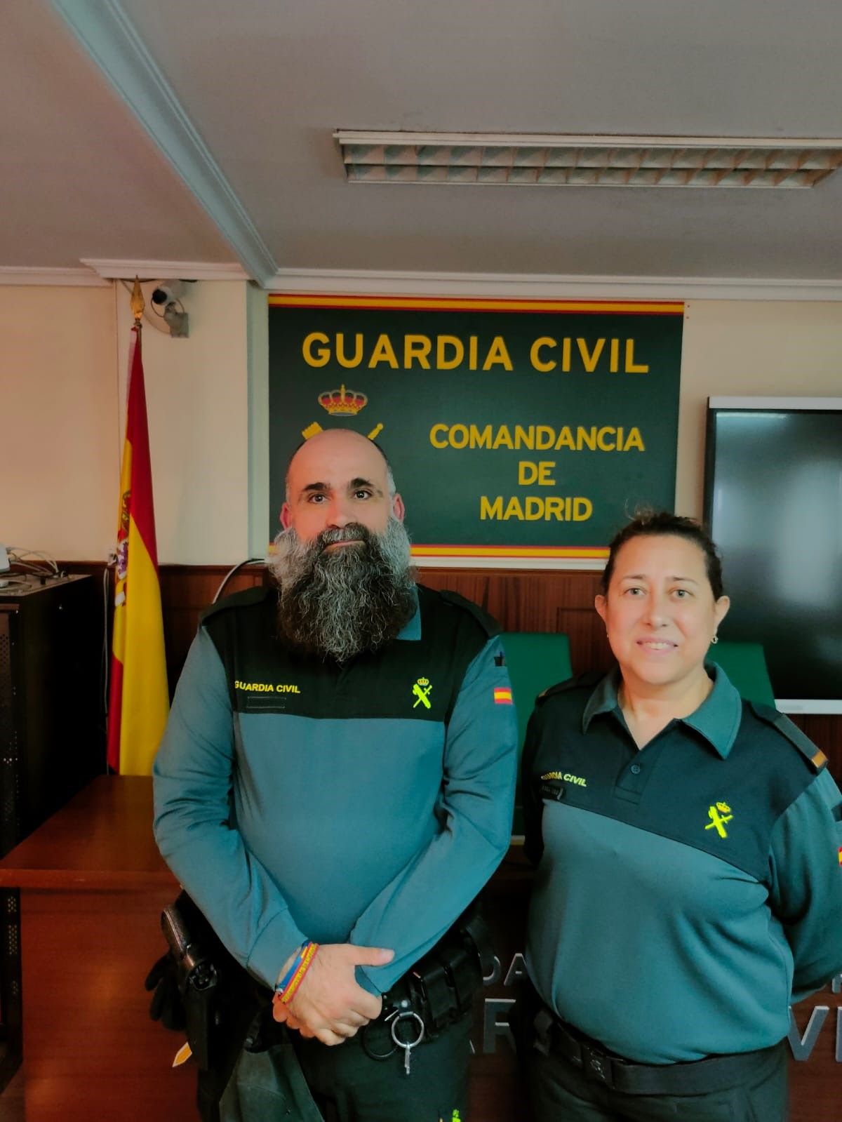Ivo Pantoja y Eva Mª Gómez AUGC Madrid.