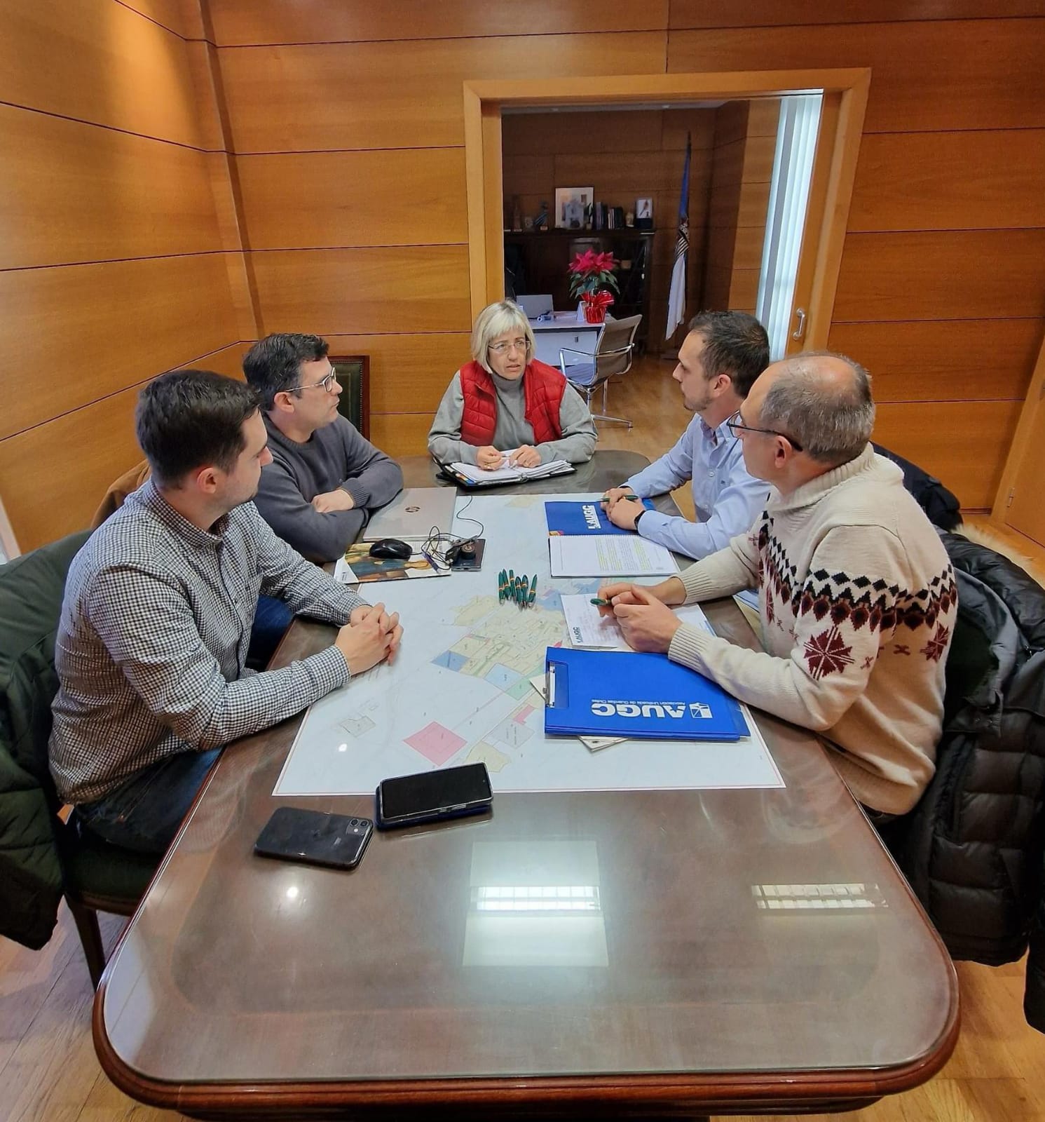 Reunión de AUGC Aragón y el Ayuntamiento de Utebo.