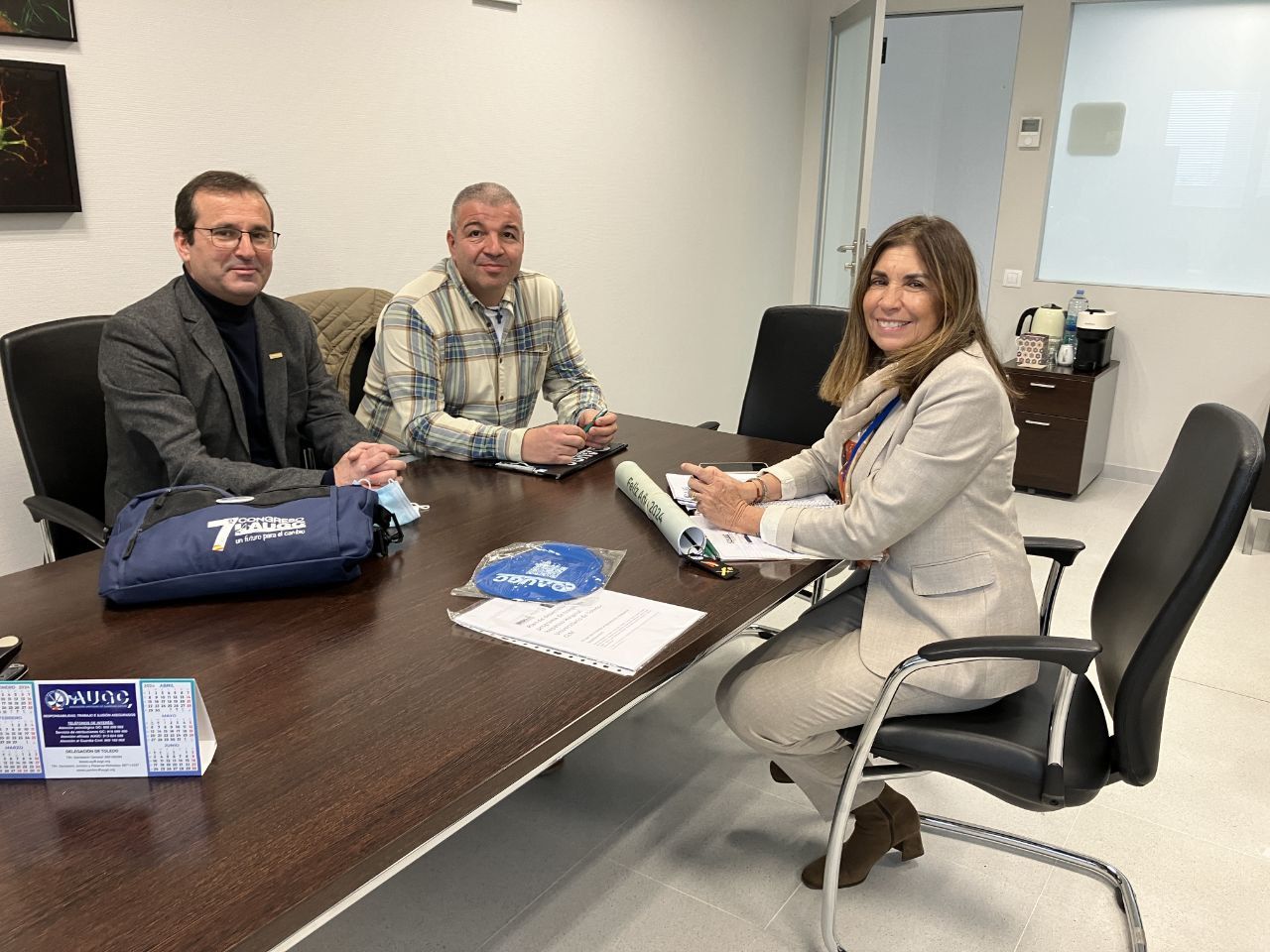 Reunión AUGC Toledo y con la Gerencia del Hospital Universitario de Toledo.