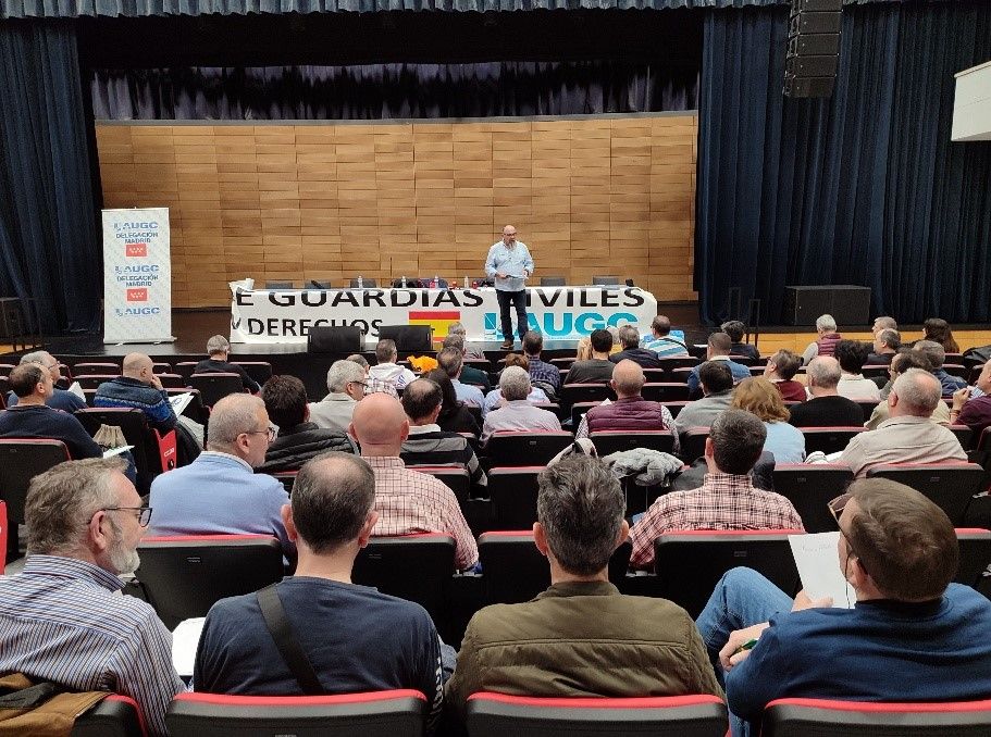 Charla Coloquio sobre reserva y Jubilación organizada por Dani Timón y la Delegación de AUGC en Madrid. 