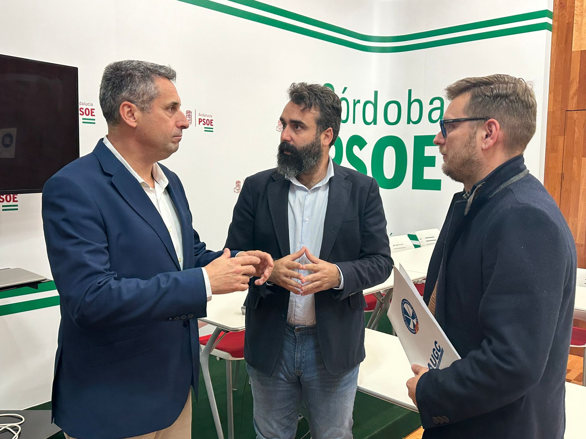 Reunión AUGC PSOE Córdoba.