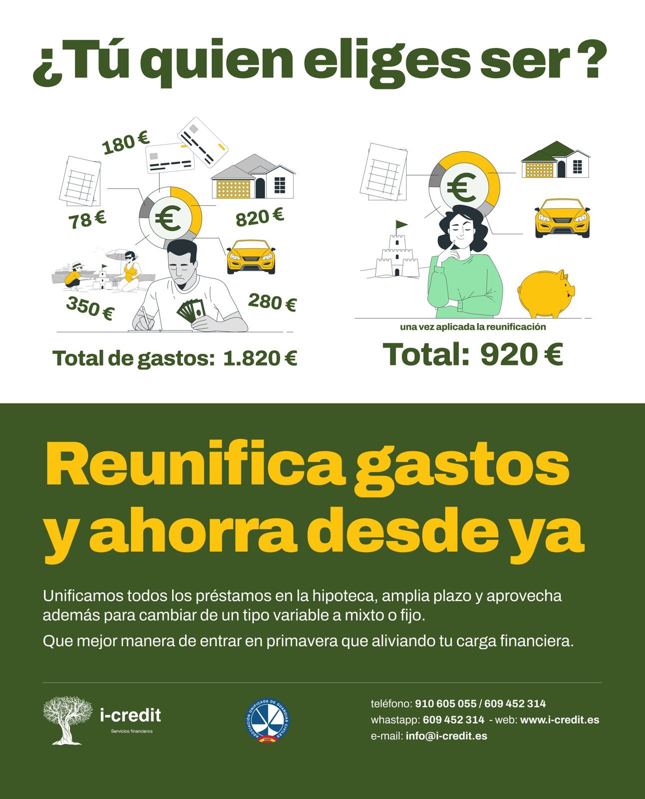 Reunificación préstamos I-Credit.