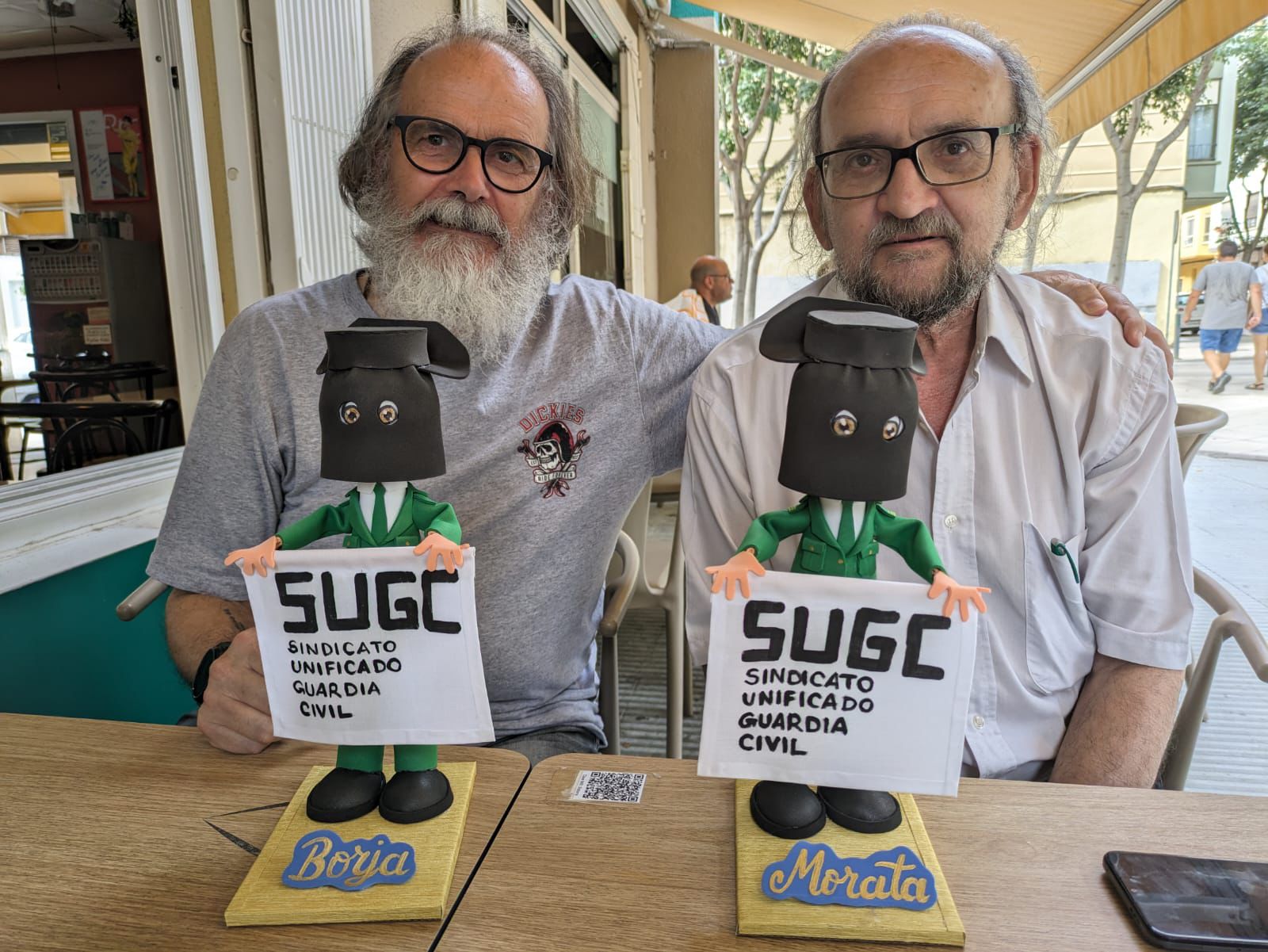 Alejandro Borja y José Morata.