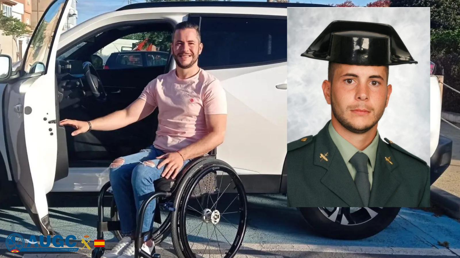 Jacobo, el agente en silla de ruedas que quiere volver a la Guardia Civil.