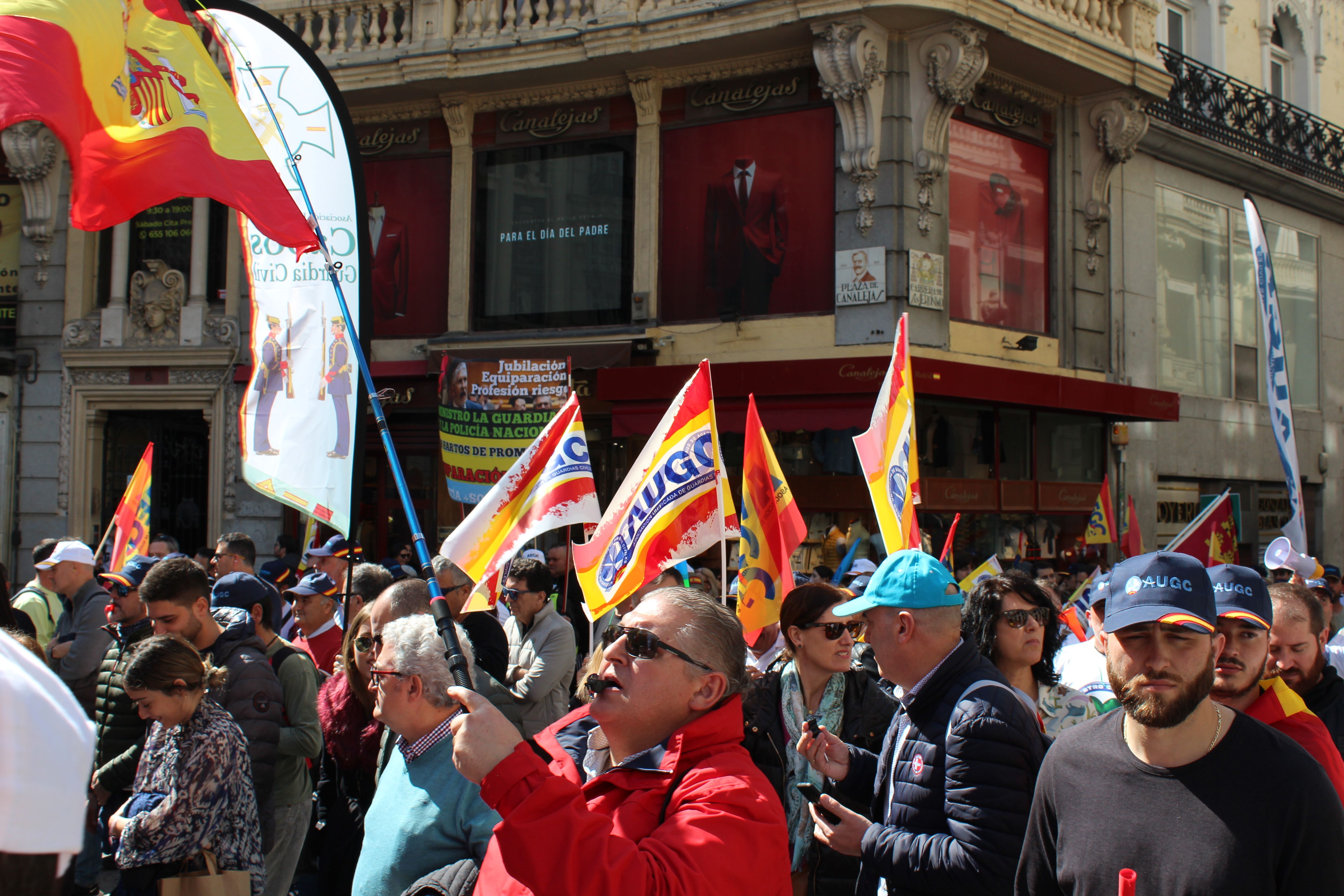 Manifestación 16M en Madrid.