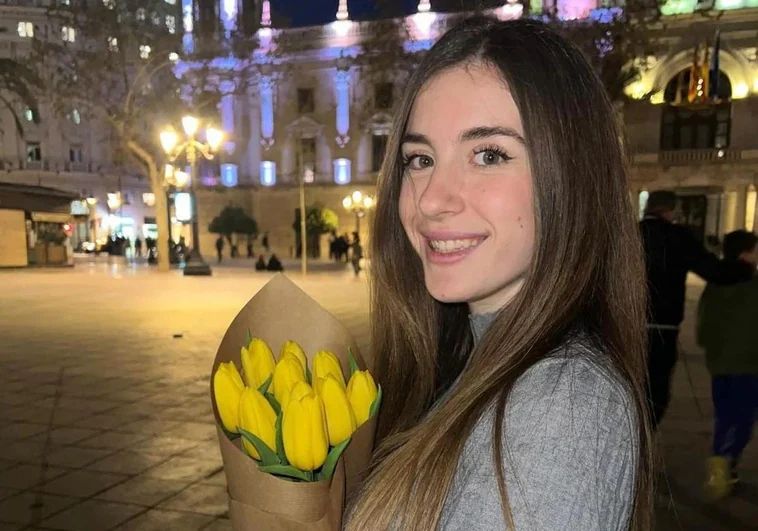 Ángela, pareja de un compañero guardia civil.