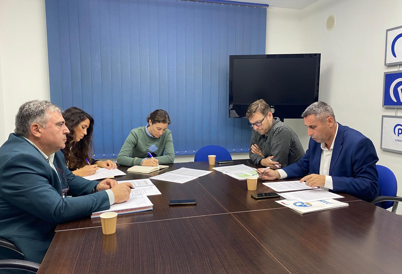 Reunión AUGC Córdoba y Partido Popular.