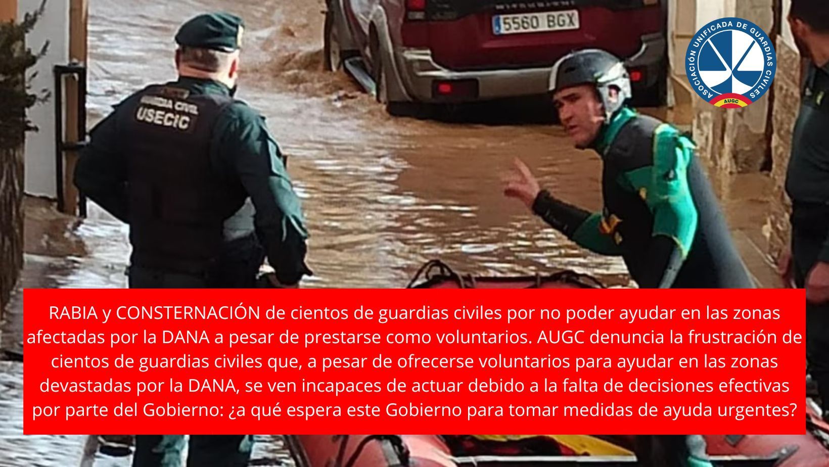 DANA Guardia Civil AUGC
