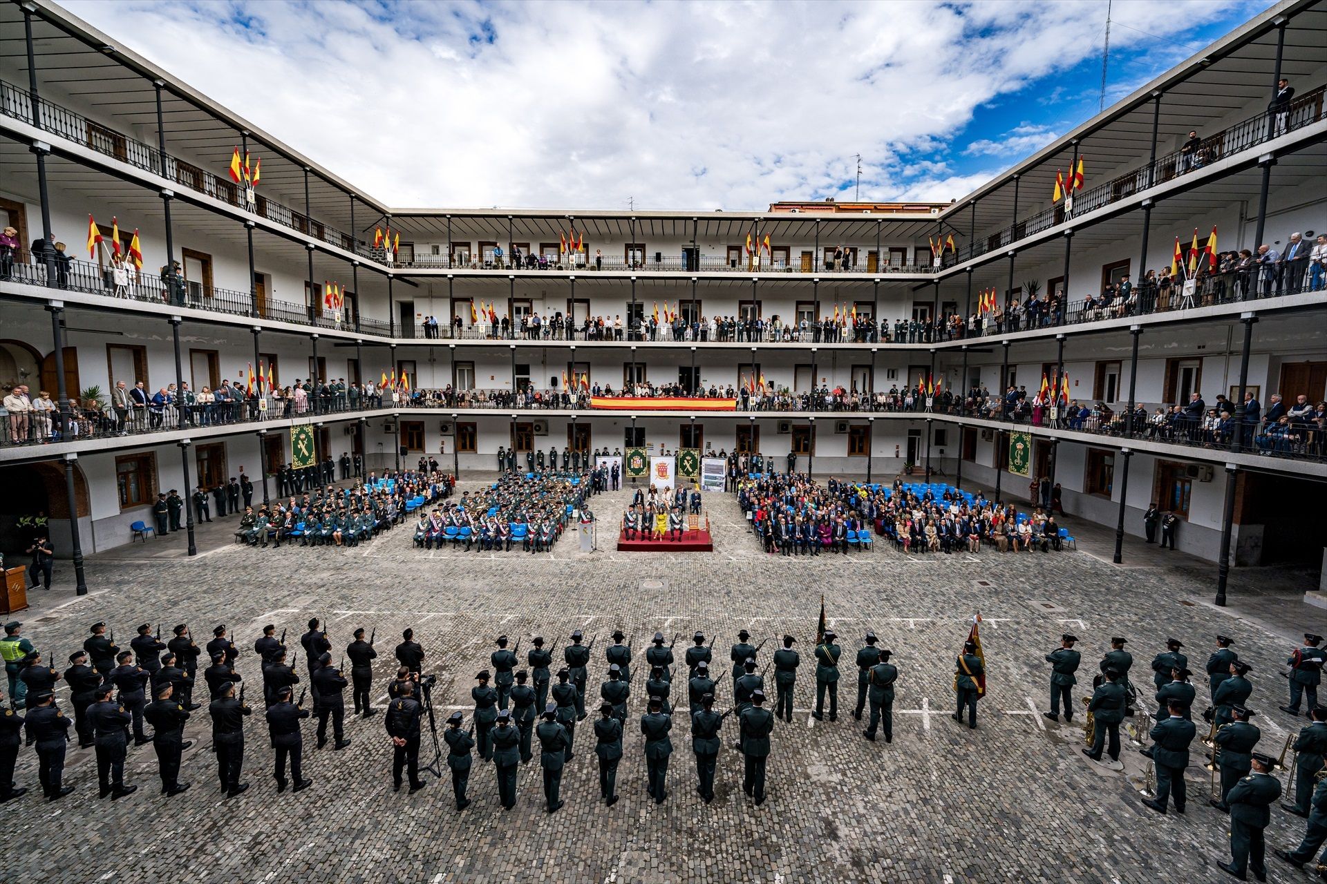 Acto conmemorativo Guardia Civil en el Acuartelamiento de Batalla del Salado.