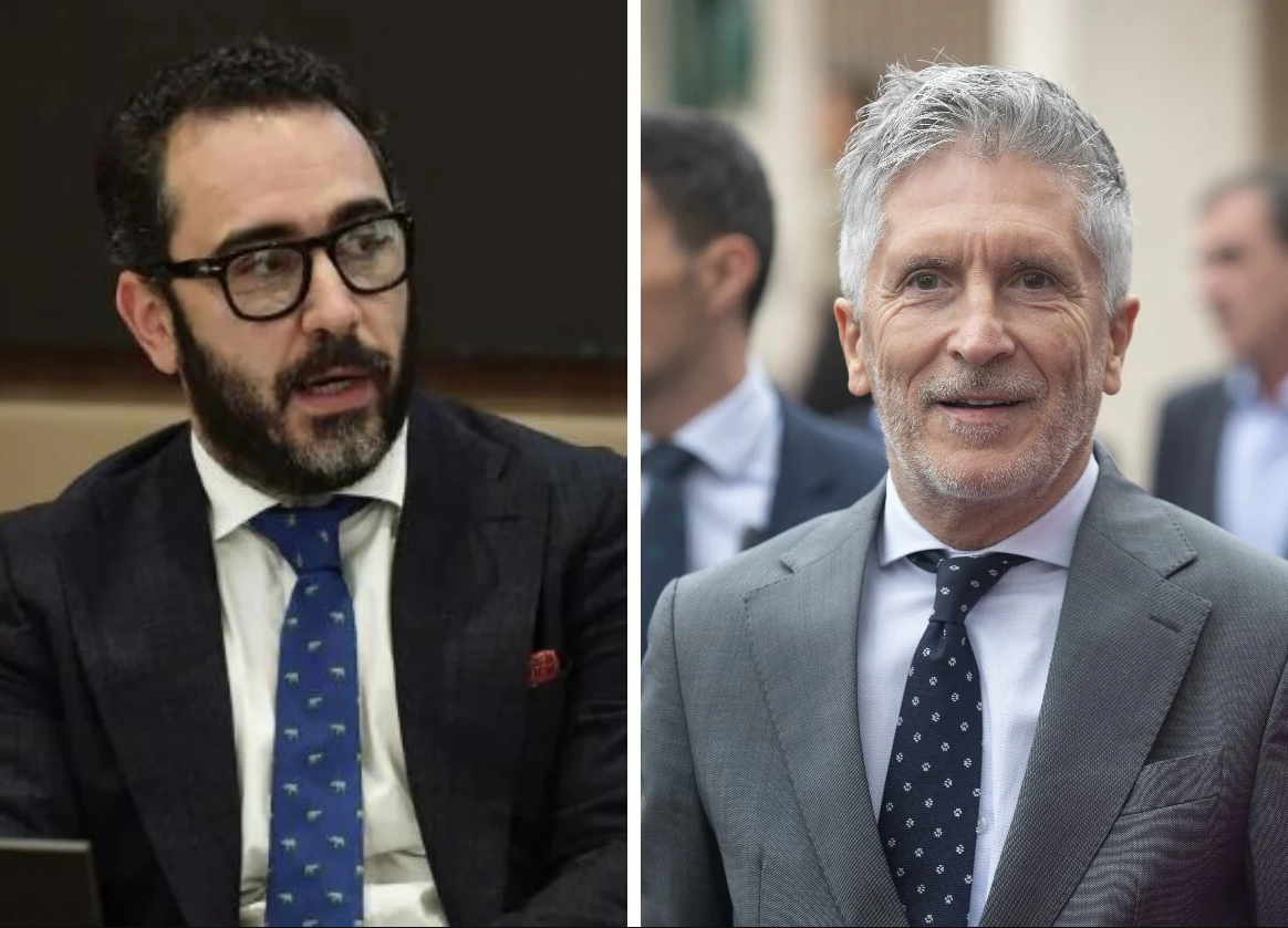 Empresario Aldama y ministro Grande Marlaska