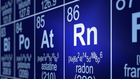 Gas radón