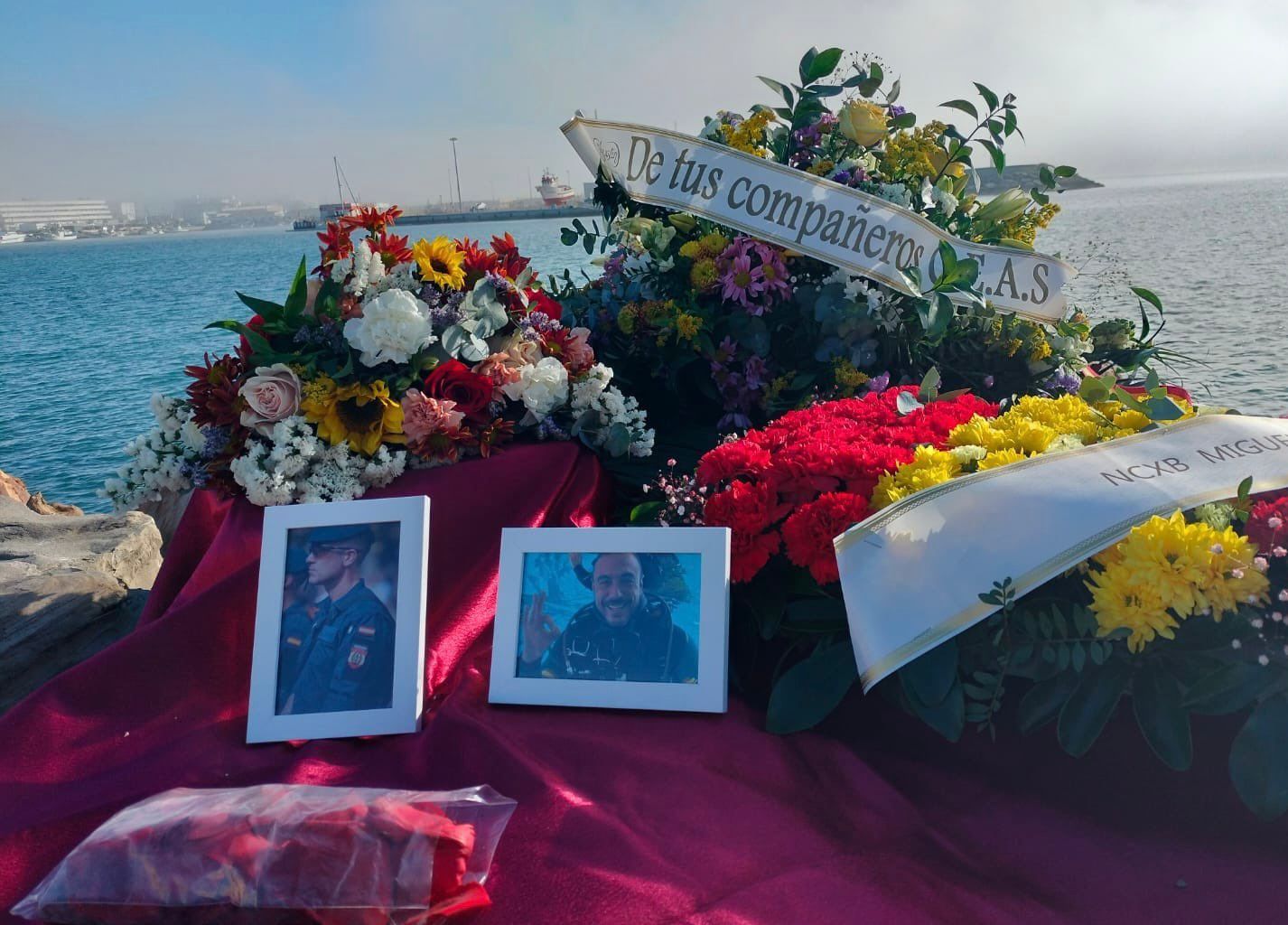 Homenaje en Barbate a los guardias civiles asesinados. 9 de febrero 2025.