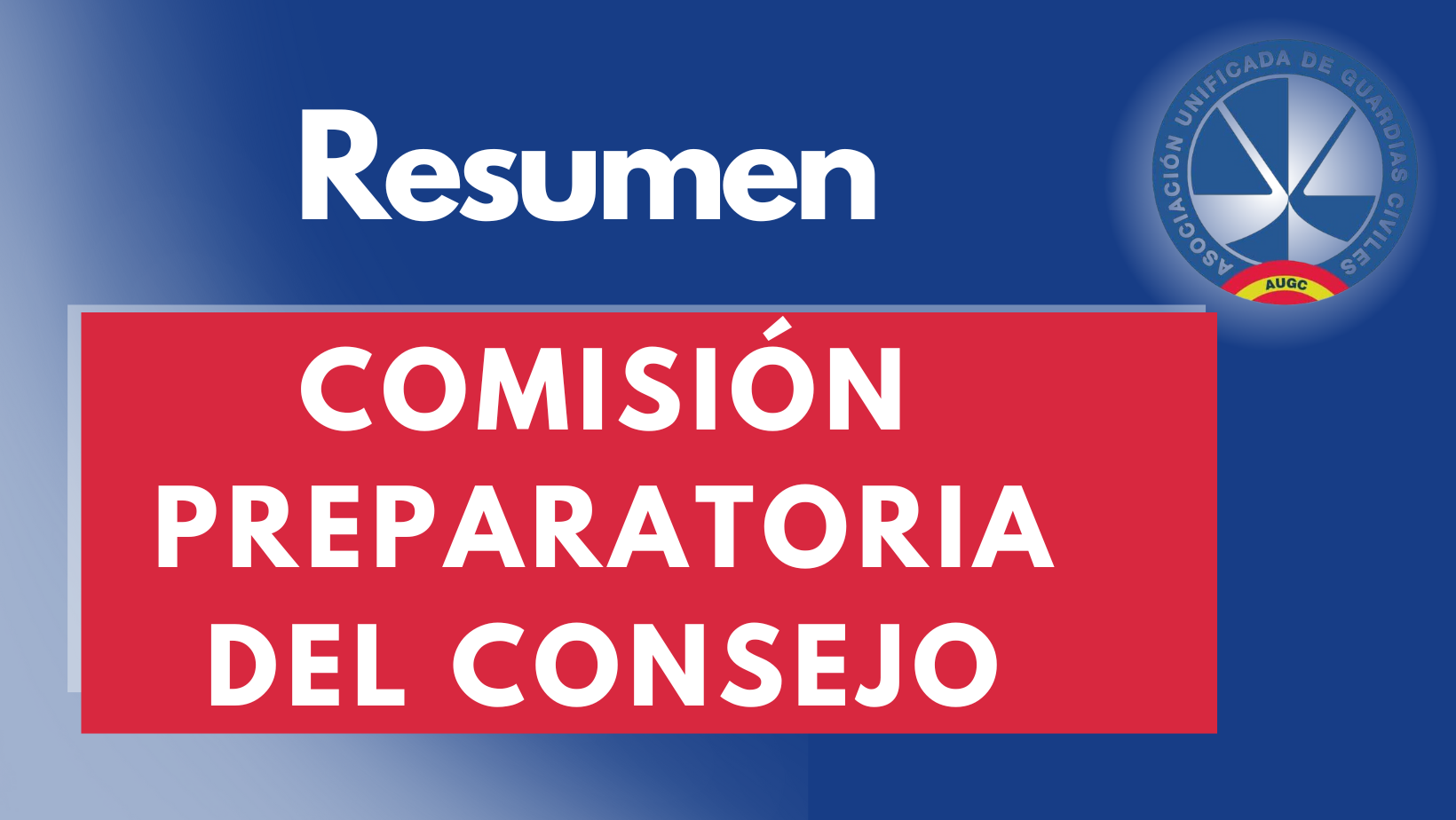Resumen Comisión Preparatoria.