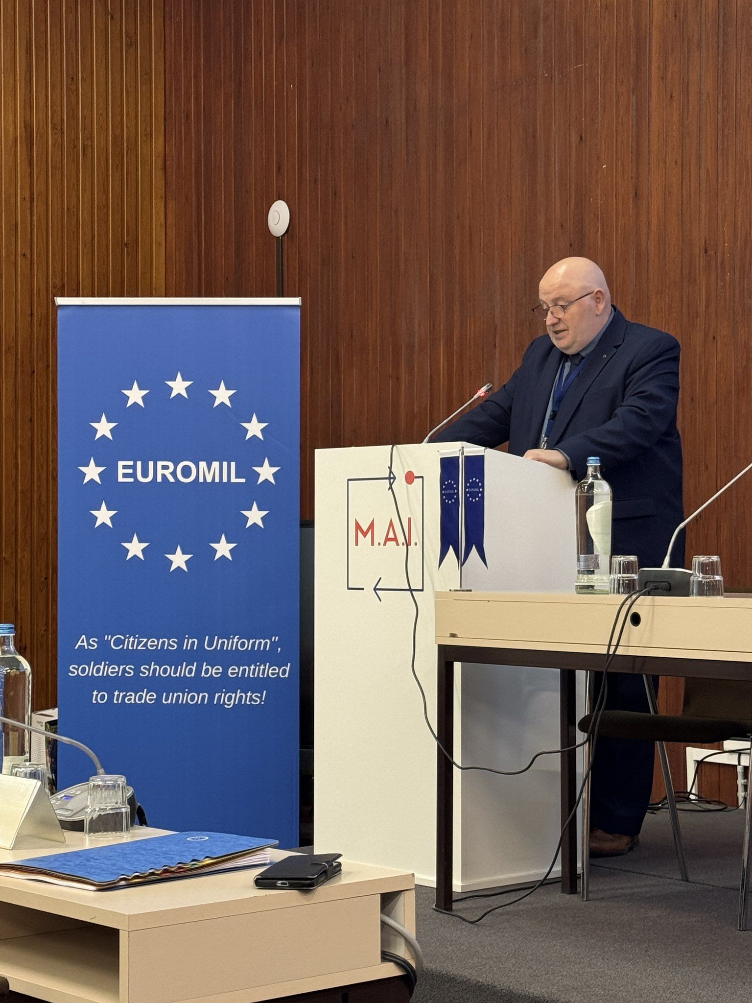 AUGC asiste como miembro a la 131 Asamblea General de EUROMIL en Bruselas. AUGC asiste como miembro a la 131 Asamblea General de EUROMIL en Bruselas.