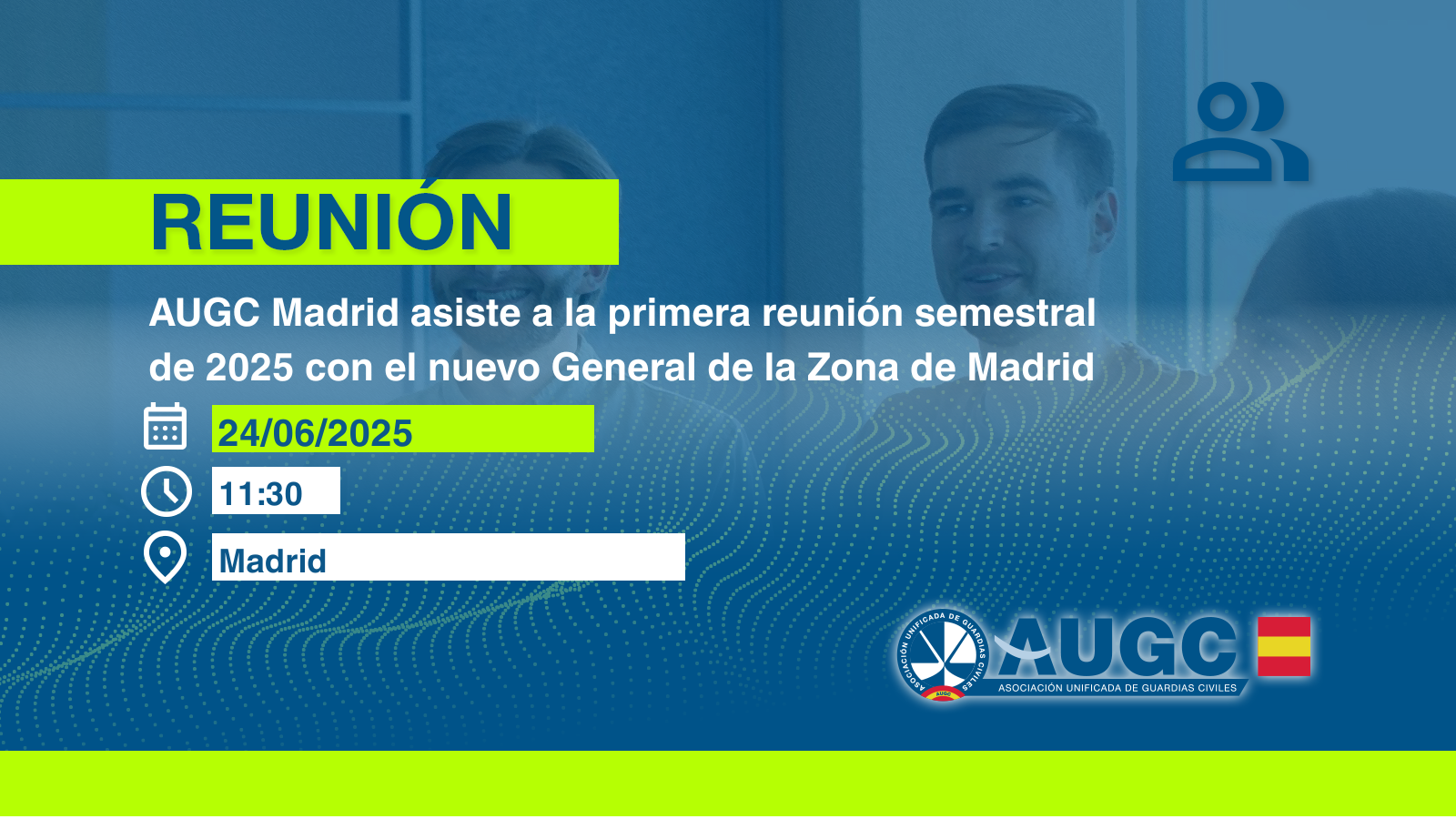 Reunión AUGC Madrid.