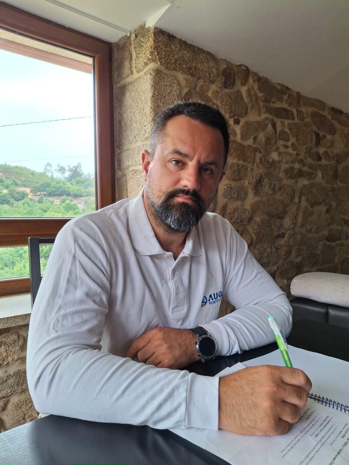 Rubén, coordinador sectorial del GRS.