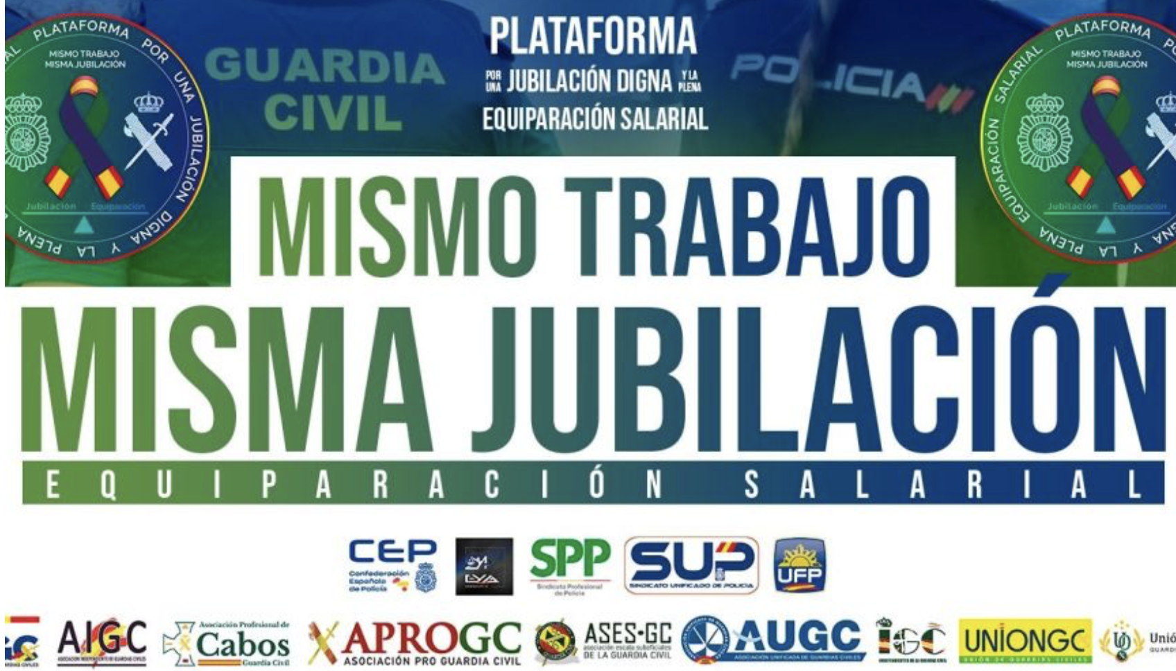 Plataforma por una jubilación digna y la plena equiparación salarial