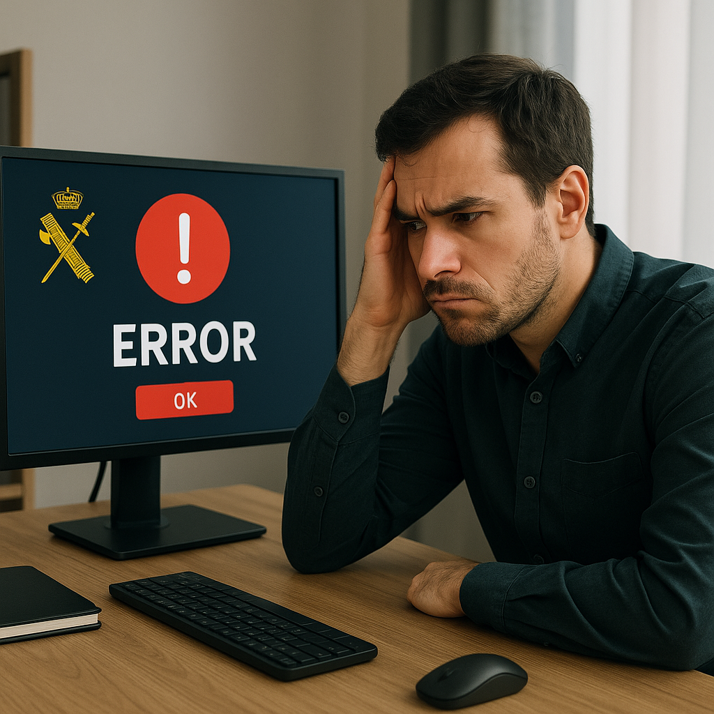 Error de acceso al BOGC