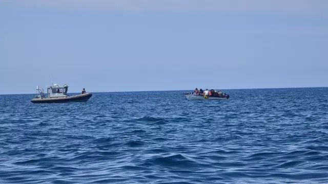 Embarcación con inmigrantes en Baleares