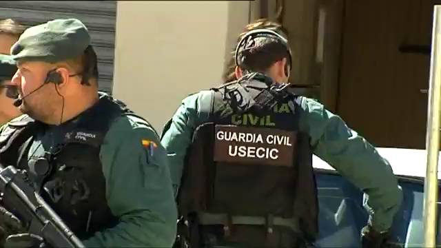 Agentes de la Guardia Civil de la USECIC.