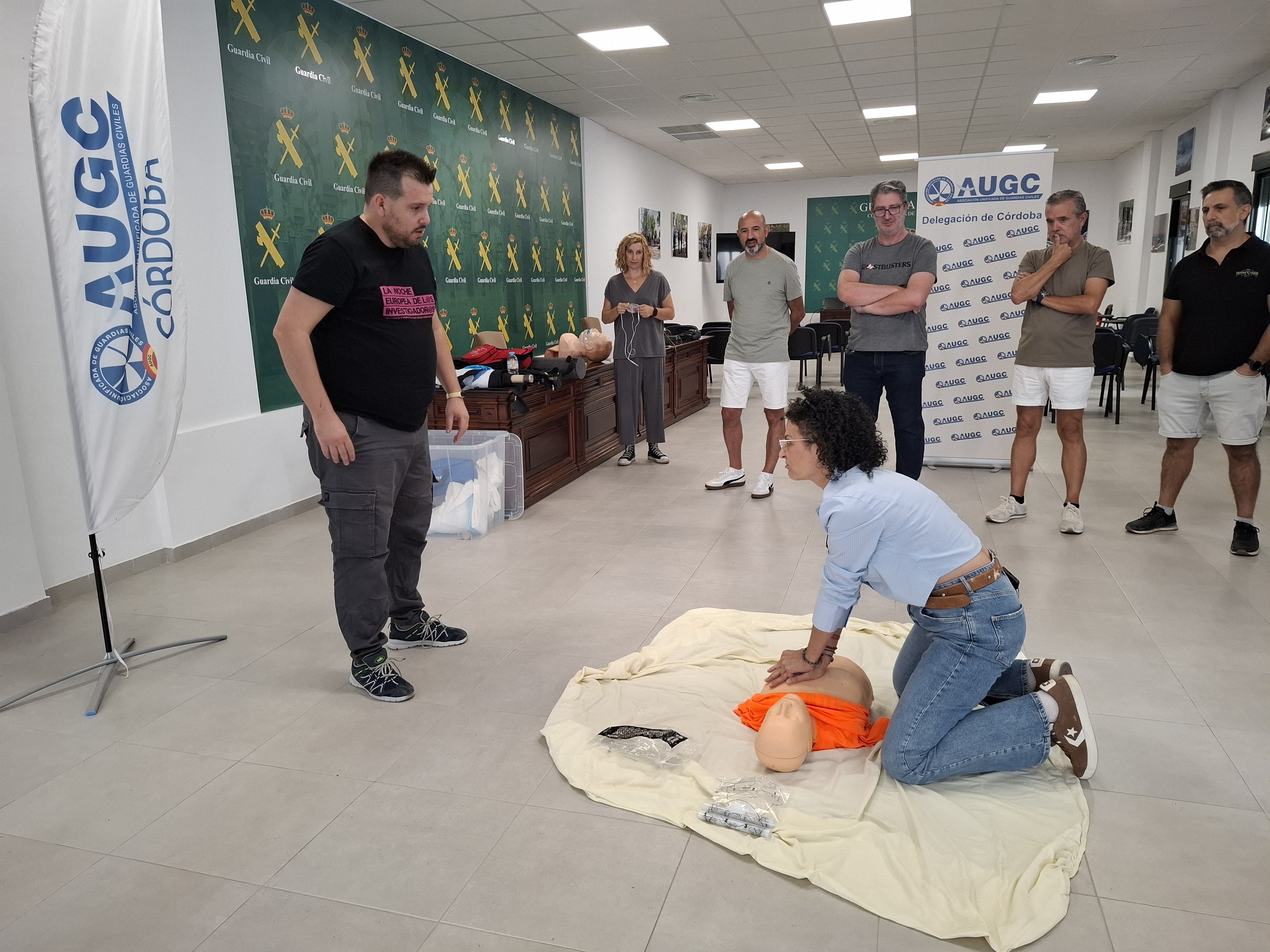 AUGC Córdoba curso RCP 1.