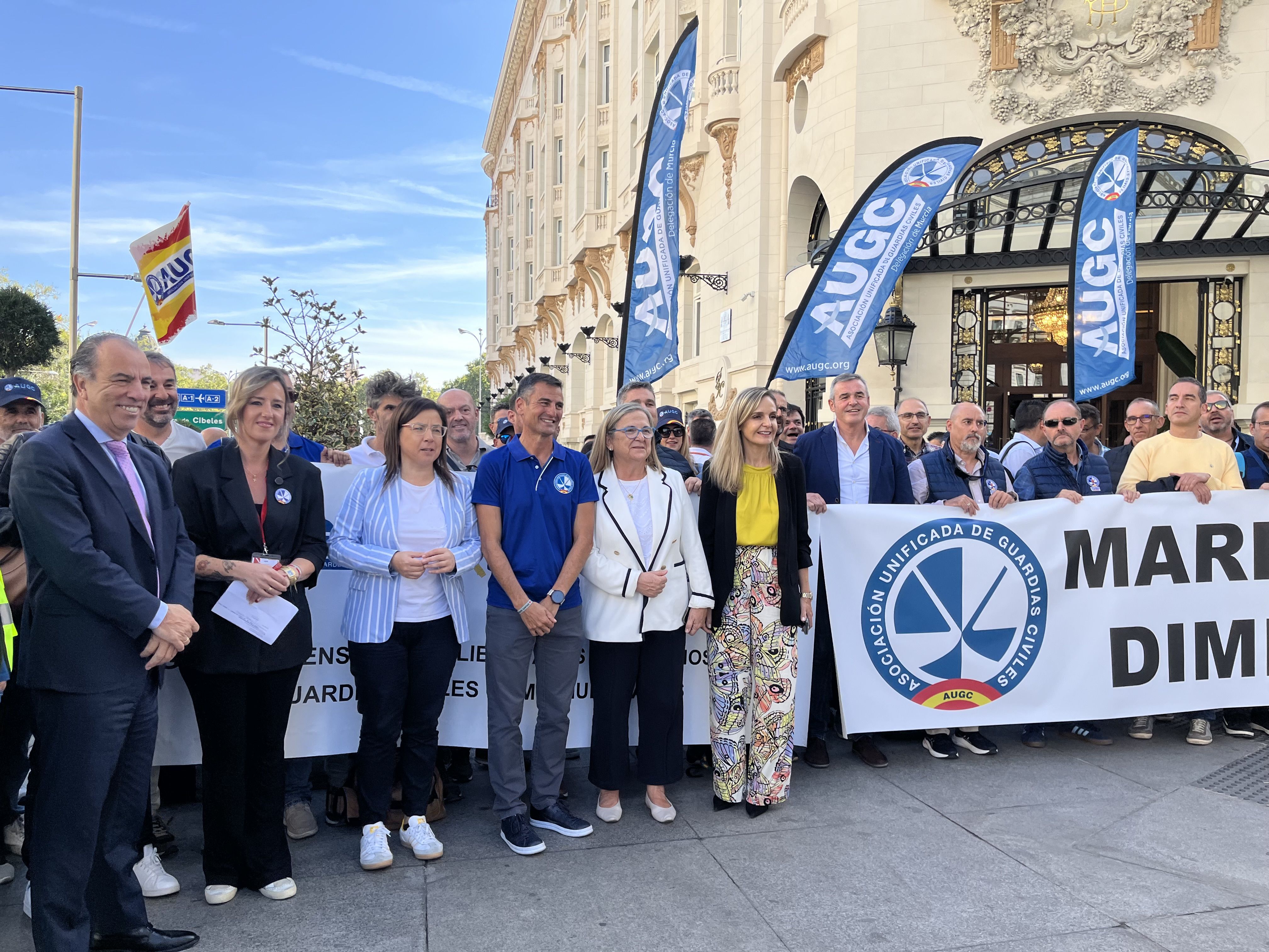 Concentración 15 de Octubre. Marlaska Dimisión. Congreso de los Diputados.