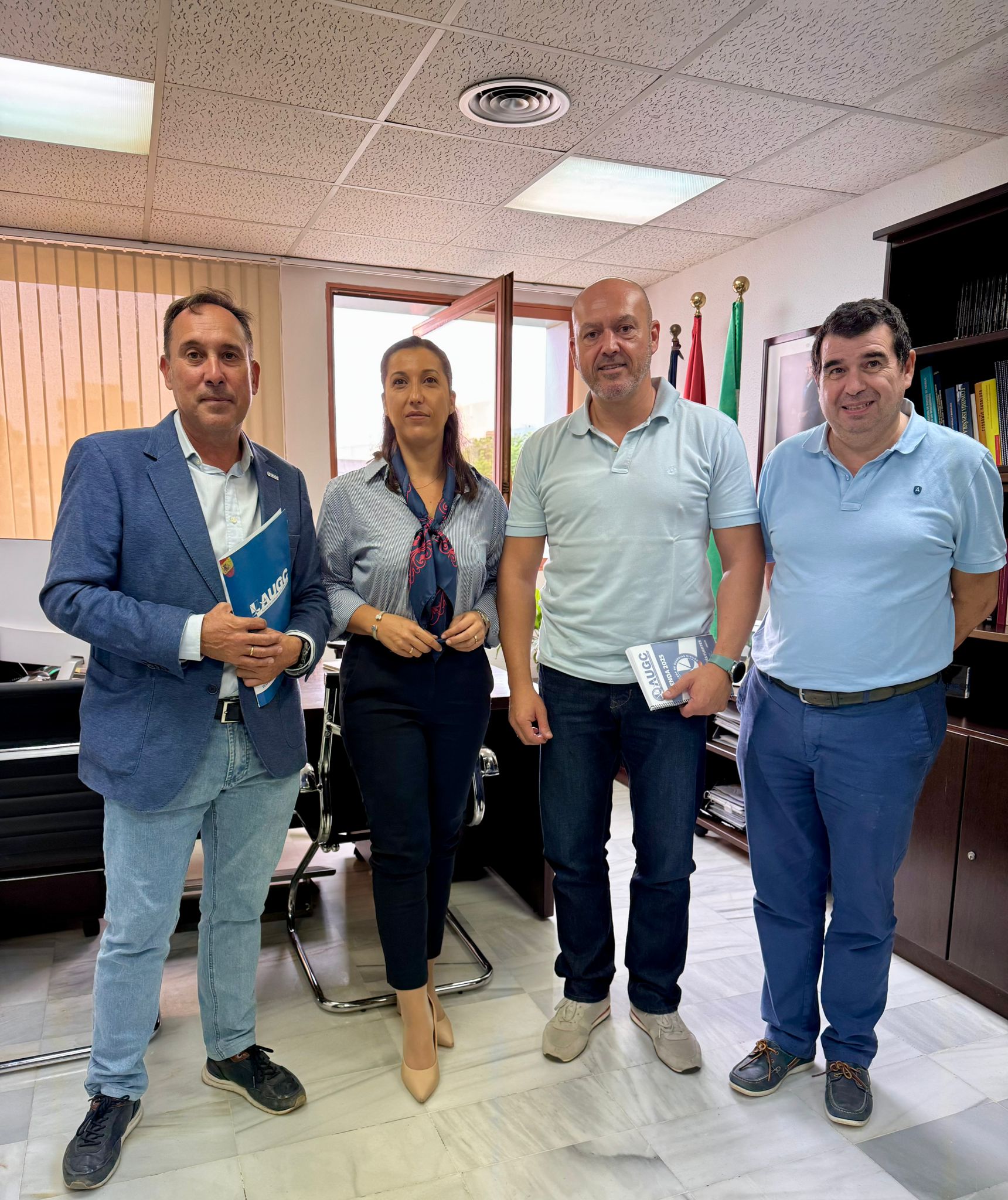 AUGC Andalucía se reúne con la Federación Andaluza de Municipios y Provincias.