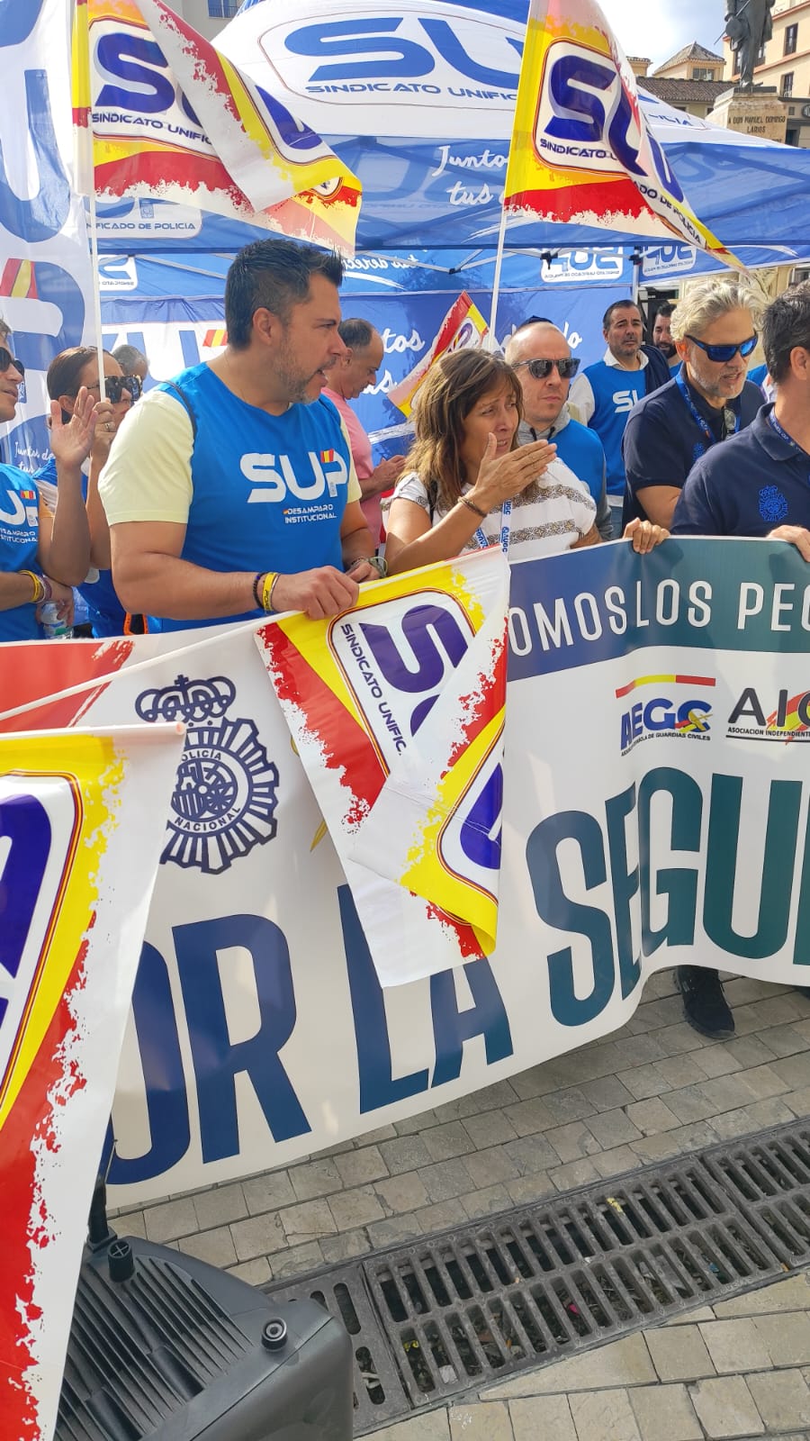 Lorena, Secretaria Provincial de AUGC Málaga.