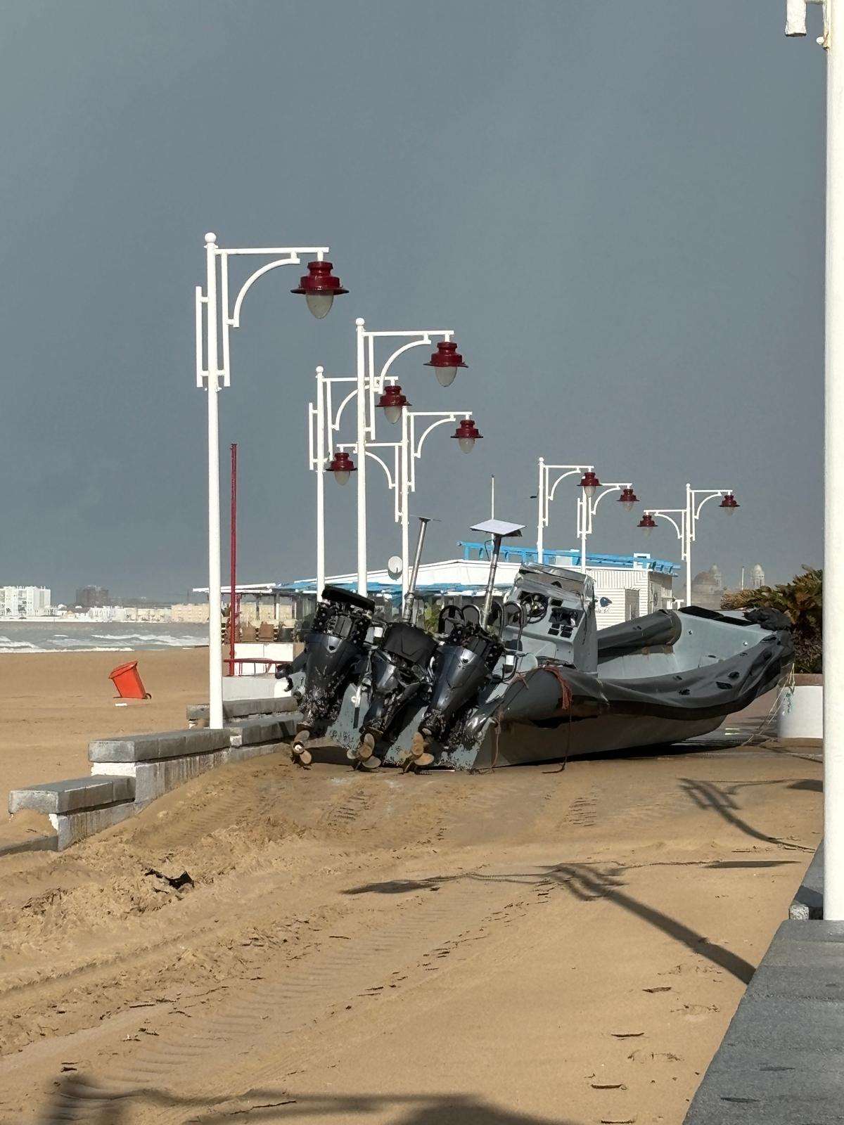 Narcolancha en Cádiz