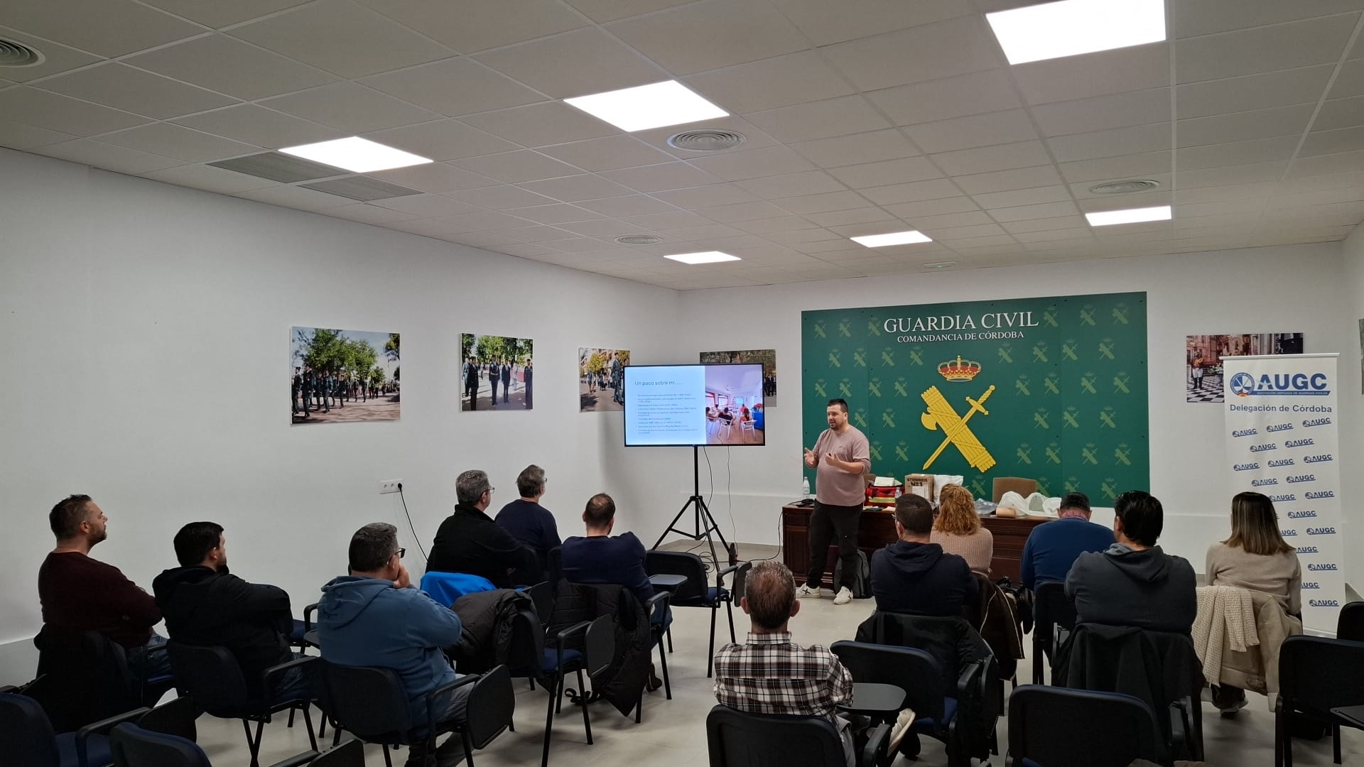 Participantes en el curso de "Control de Sangrado" organizado por la Delegación de Cordoba
