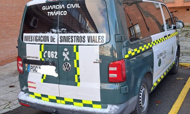 Vehiculo Guardia Civil investigacion siniestros laborales