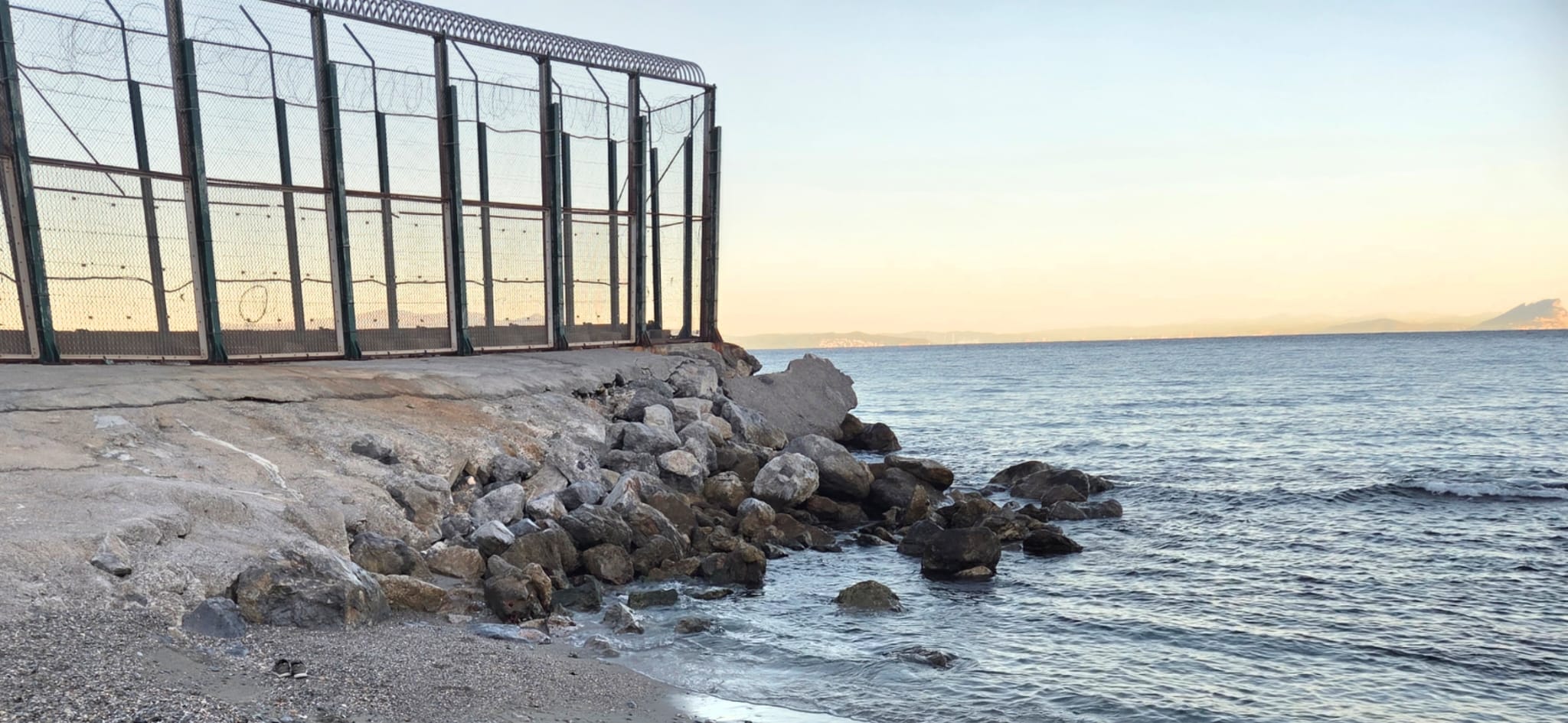 Espigón de Benzú (Ceuta)