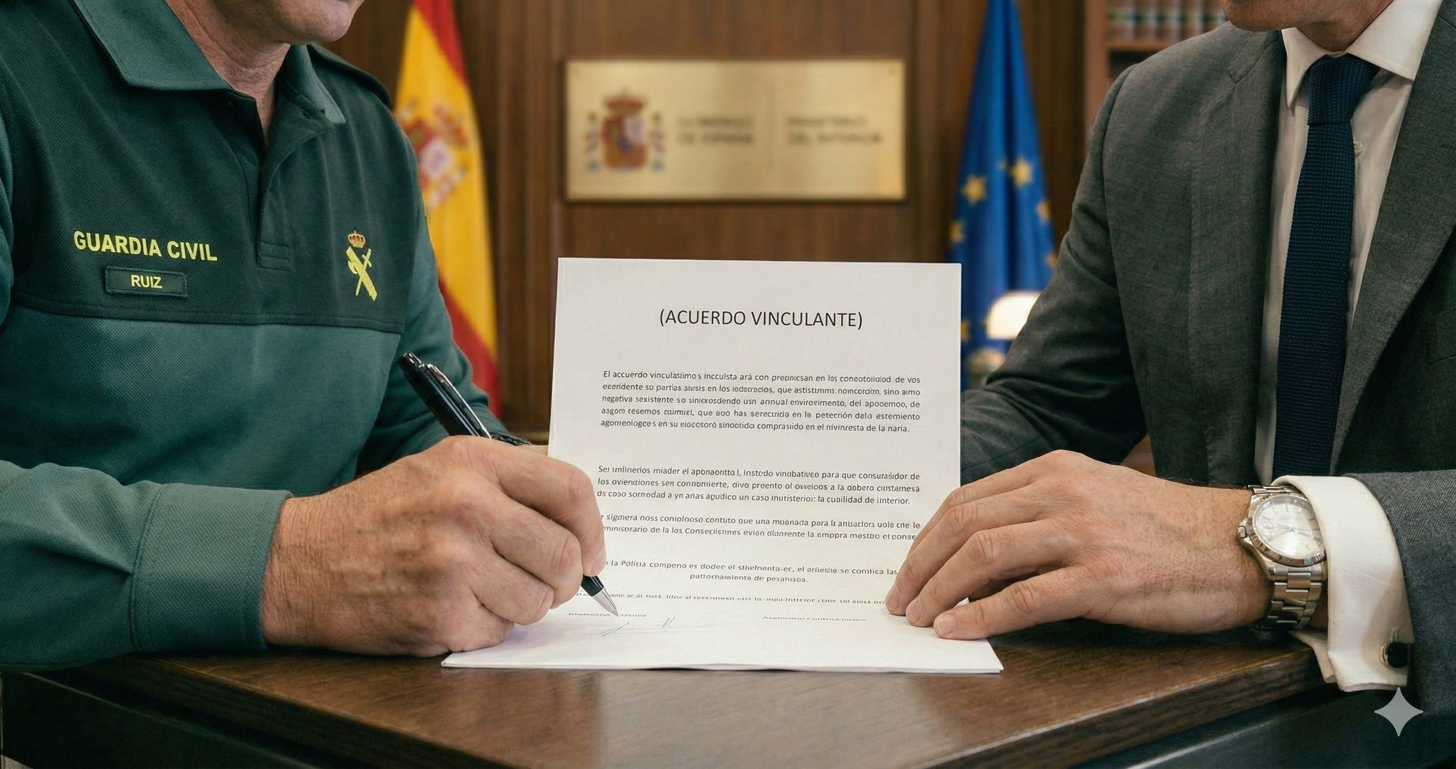 AUGC propone la creación de un órgano en la Secretaría de Estado de Seguridad para alcanzar acuerdos vinculantes.