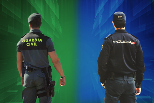 policía y guardia civil