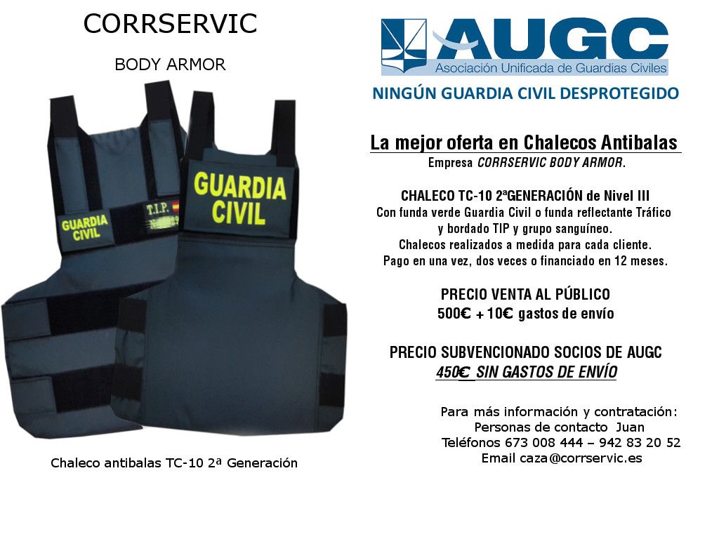 chaleco antibalas