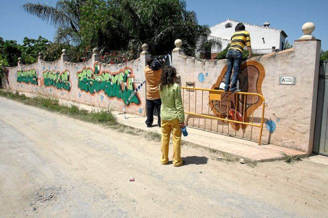 Finca donde se produjo el crimen de Lucía Garrido