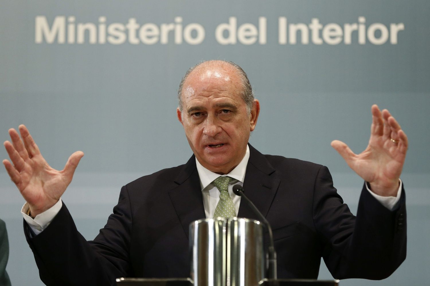 Jorge Fernández Díaz, ministro del Interior en funciones