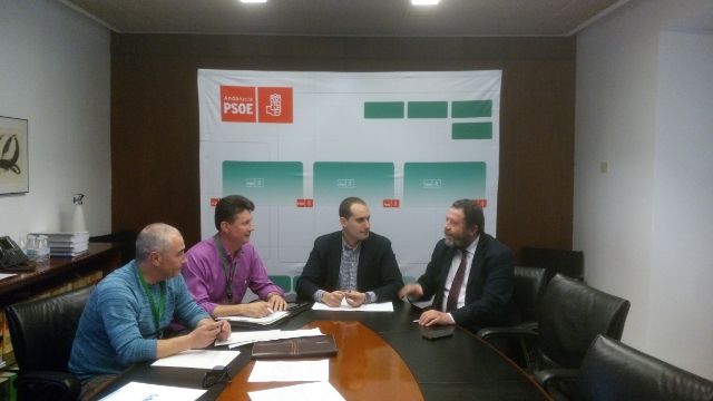 Reunión de AUGC  en Andalucía con representantes del PSOE