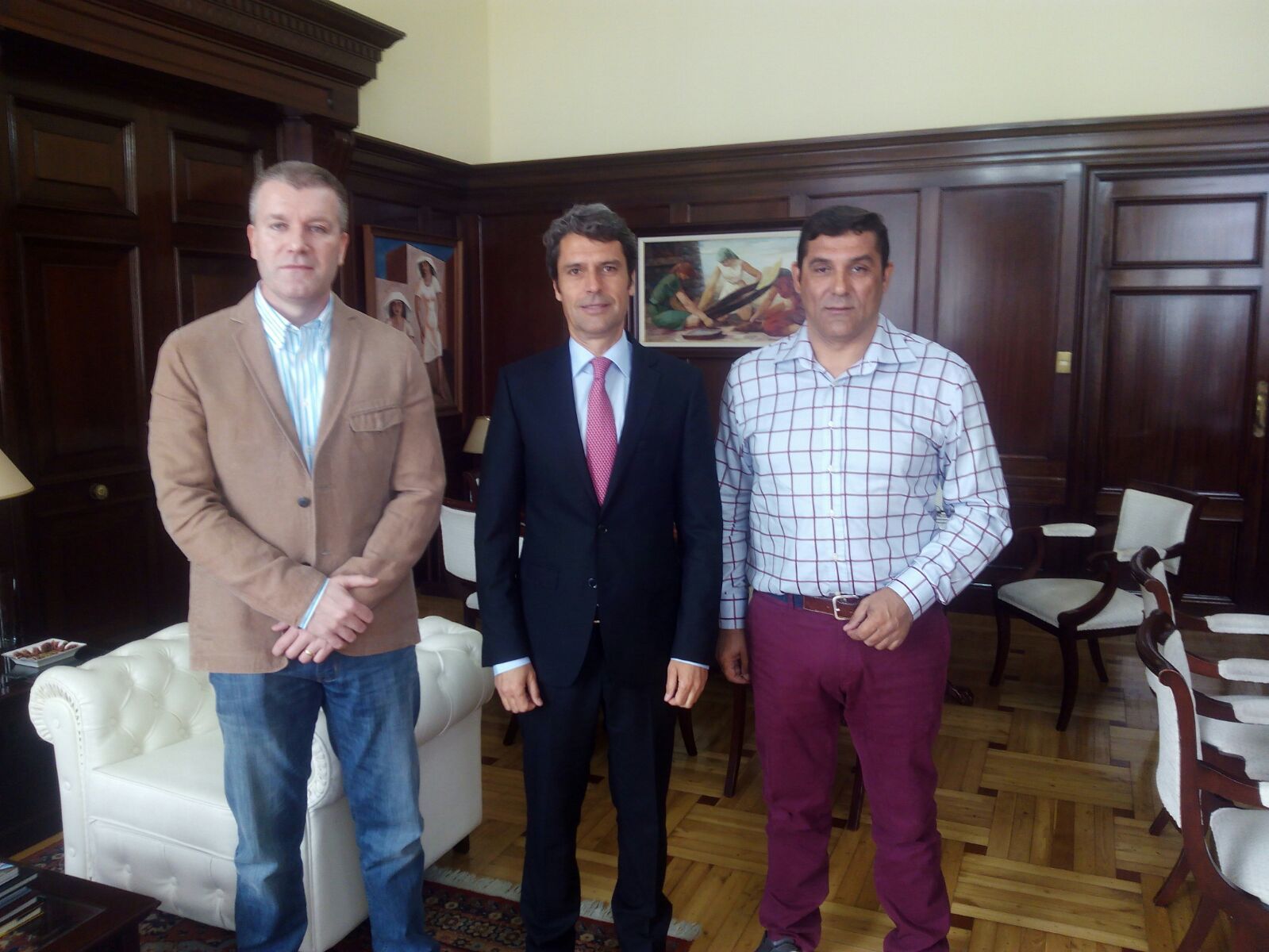 Reunión de AUGC Las Palmas con delegado del Gobierno en Canarias