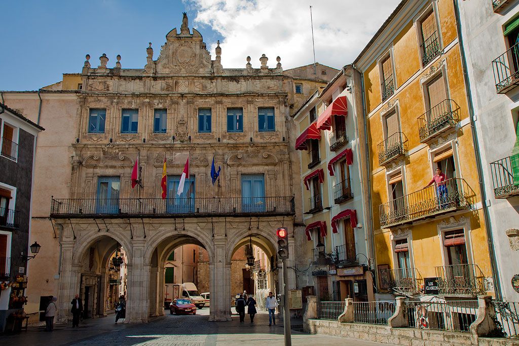 Fachada del Ayuntamiento de Cuenca