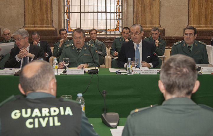 Imagen de archivo de un Pleno del Consejo de la Guardia Civil.