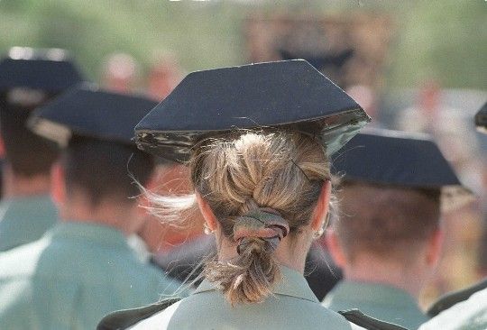 Las mujeres siguen siendo minoría en la Guardia Civil.