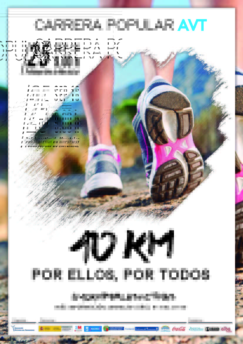 Cartel de la carrera