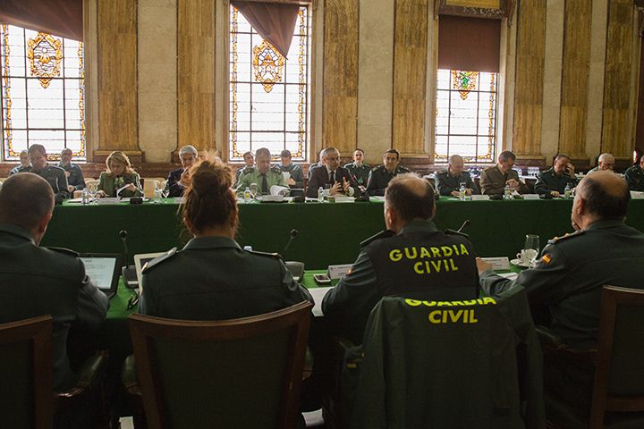 Imagen de archivo de un Pleno del Consejo de la Guardia Civil