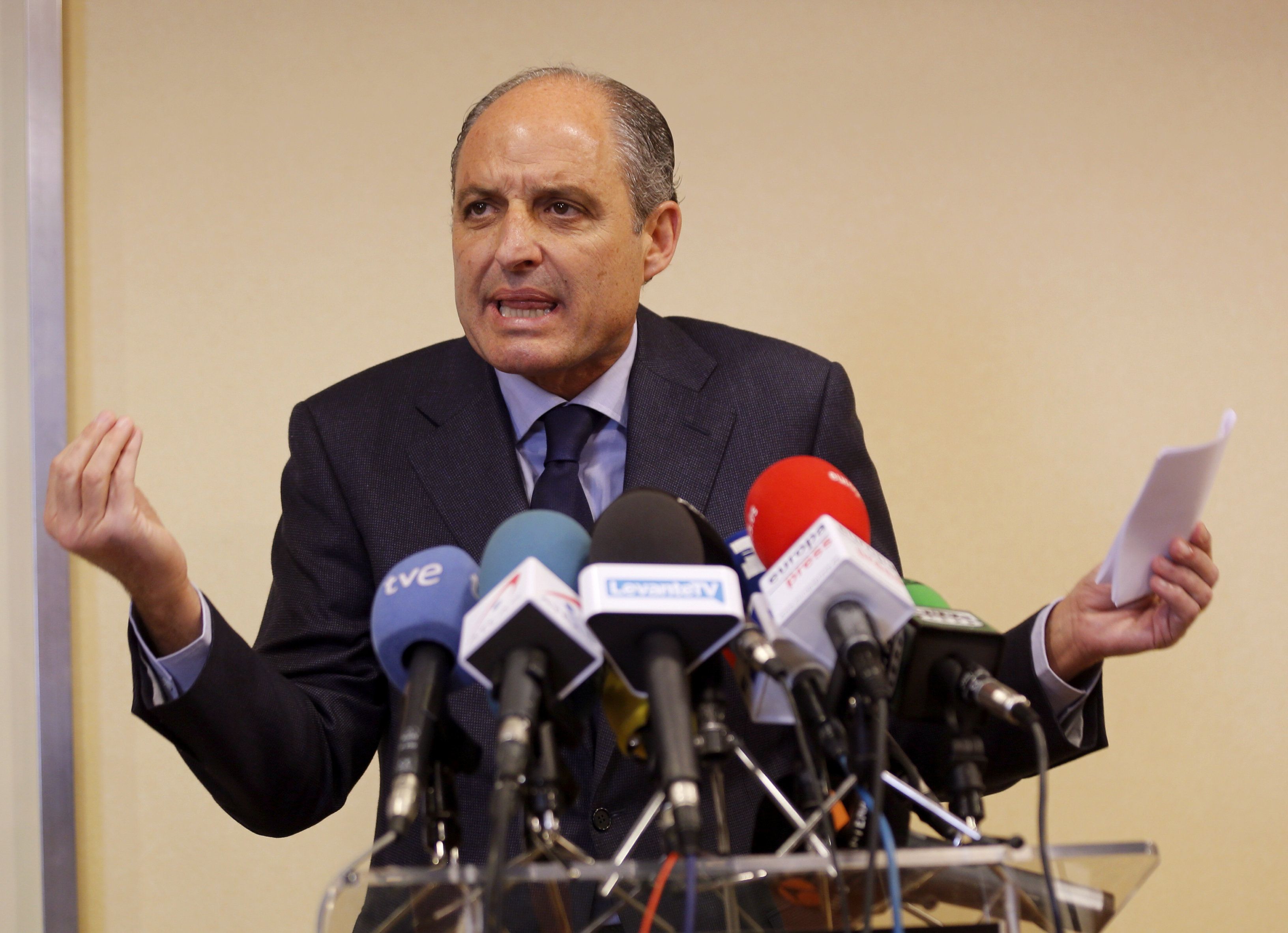 El expresidente de la Generalitat Valenciana Francisco Camps.