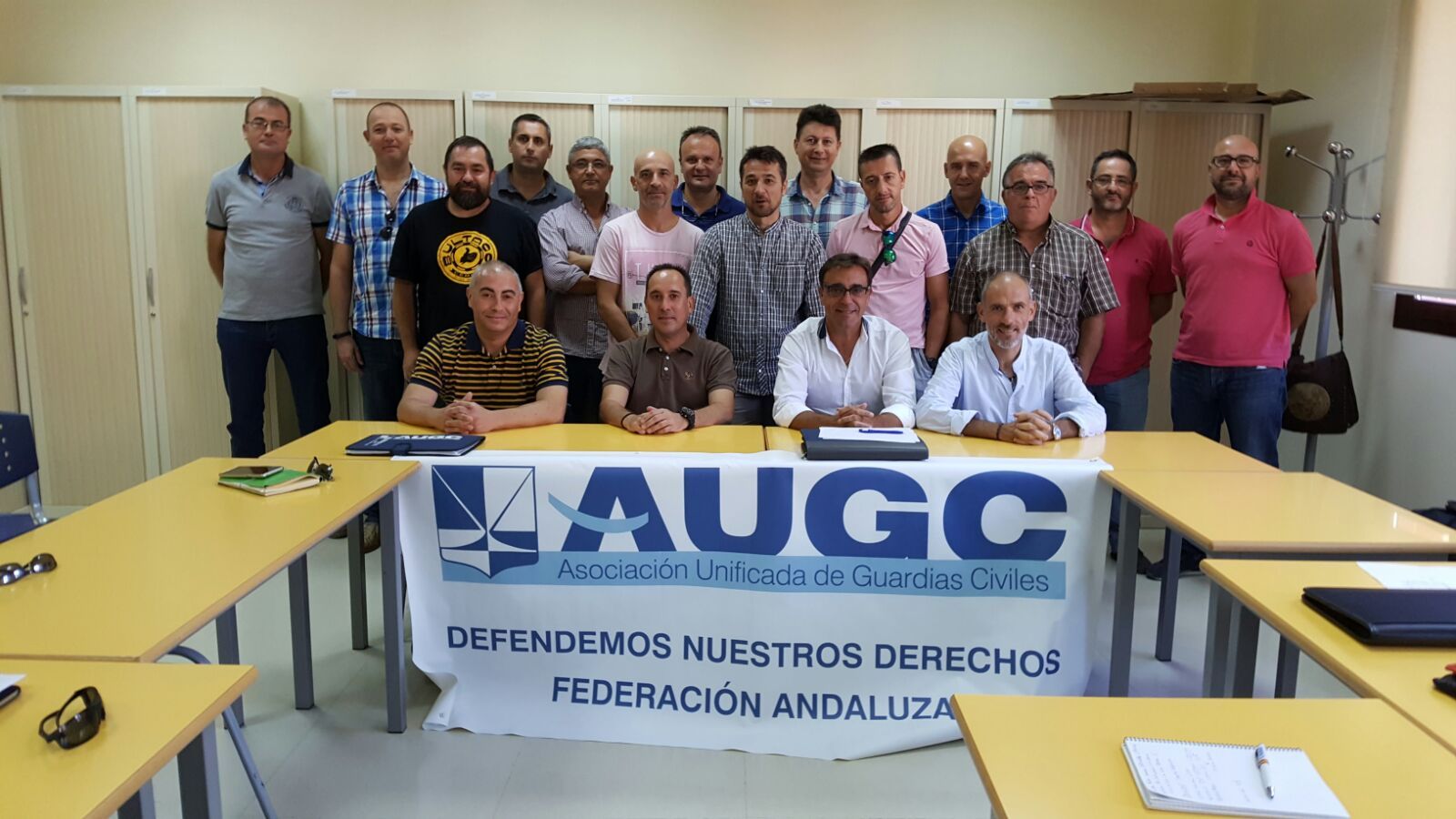 La nueva Junta Directiva de la Federación Andaluza de AUGC